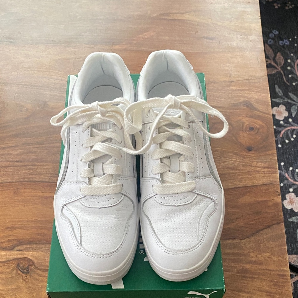 Puma White Sneakers - Picture 2 of 4